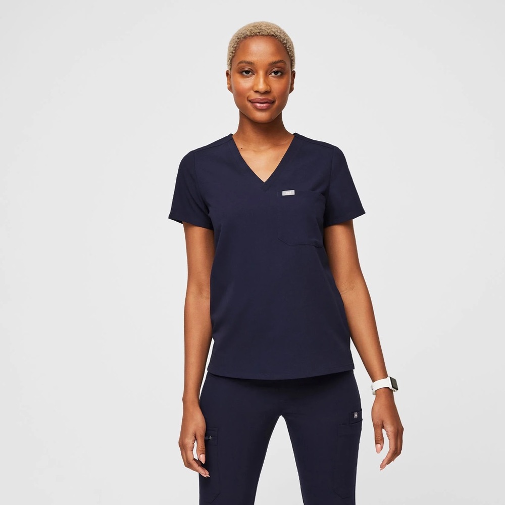 Navy Catrina Figs top XS